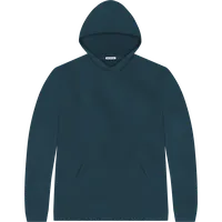 StringKing Men's Pima Terry Hoodie - Sharp Fit, Navy, Front