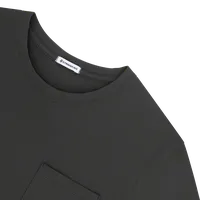 StringKing Men's Pima Jersey Pocket Tee Multi - Relaxed Fit, Black, Detail