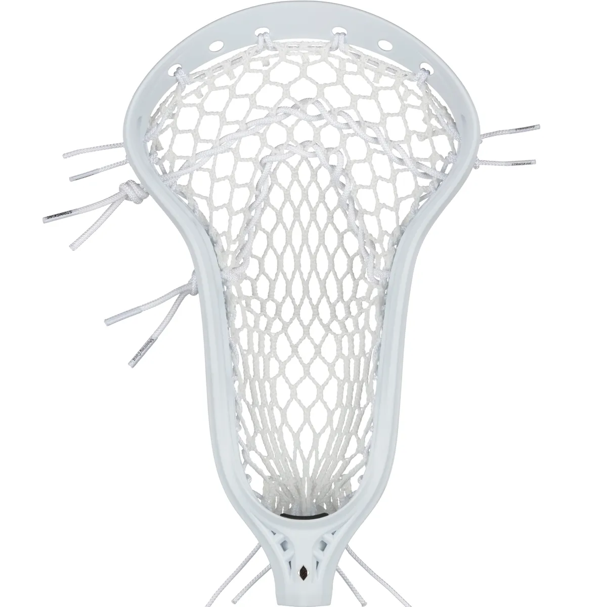 StringKing Women's Mark 2 Defense - Strung, Mid, Type 4, White / White, Strung, Face