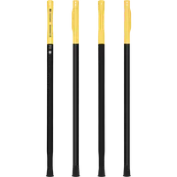 StringKing Composite 2 Pro Faceoff Double Lever - 175 Grams, Black / Yellow, Full Length, Vertical, Right, Front, Left, Back