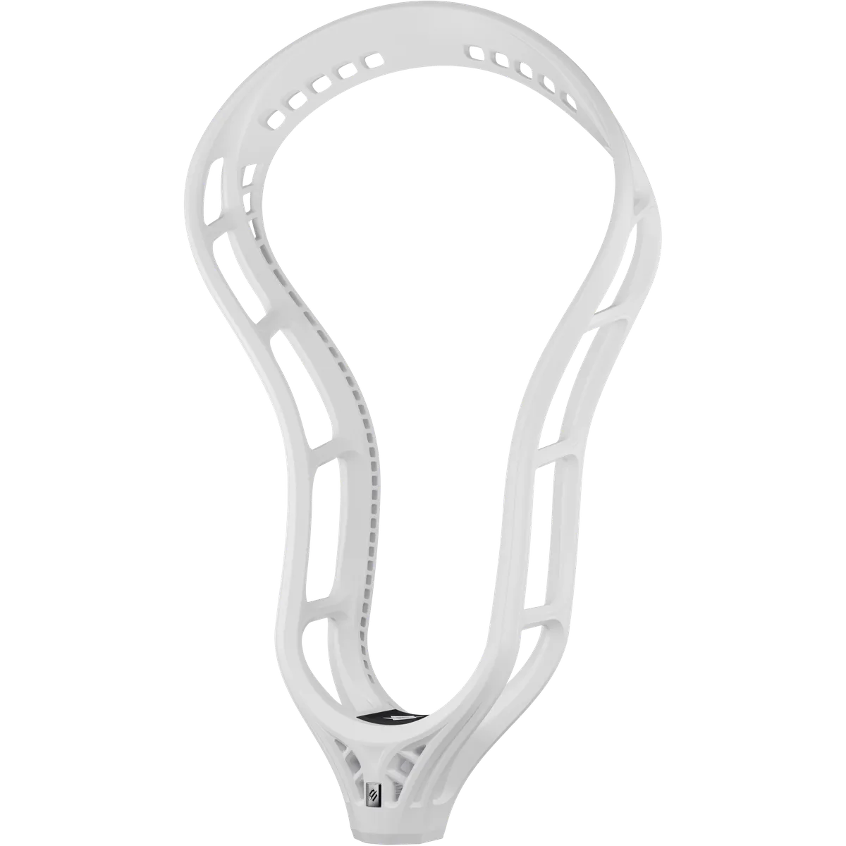 StringKing Mark 3V - Unstrung, White, Strung, Angled Front