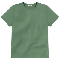 StringKing Men's FlexTech Short Sleeve Crewneck T-Shirt - Relaxed Fit, Green, Front
