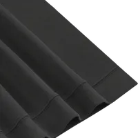 StringKing Men's Pima Terry Crew Sweater - Sharp Fit, Black, Fabric