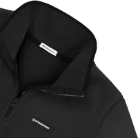 StringKing Women's Polartec Fleece Quarter Zip - Relaxed Fit, Meteorite, Detail