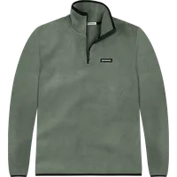 StringKing Men's Polartec Fleece Quarter Zip - Relaxed Fit, Avenue Green, Front