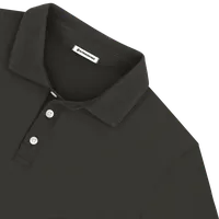 StringKing Men's Pima Jersey Signature Polo Multi - Sharp Fit, Peat, Detail