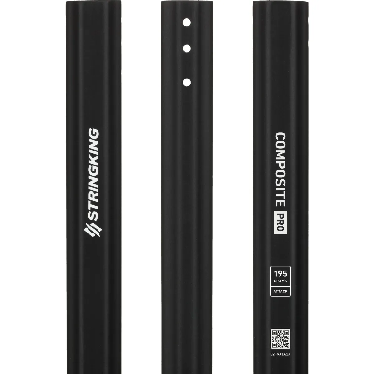 StringKing Men's Composite Pro Attack - 195 Grams, Black, Top Section, Right, Front, Left