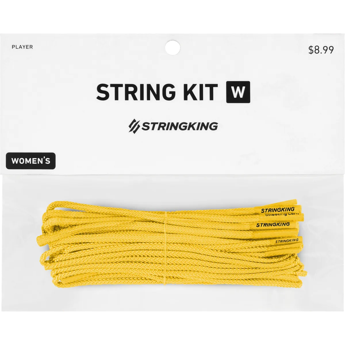 StringKing Women's String Kit - String Kit, Yellow, Packaged, Front