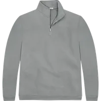 StringKing Men's StayCool Quarter Zip - Sharp Fit, Gray, Front