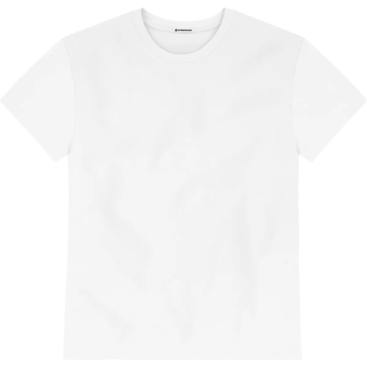 StringKing Men's StayWarm Tee - Relaxed Fit, White, Front