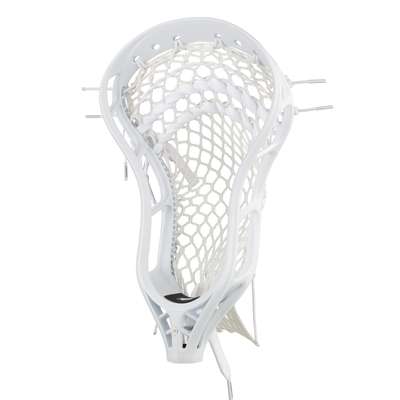 StringKing Lacrosse Mark 2V Type 3 Mesh Strung Lacrosse Head Angle - White