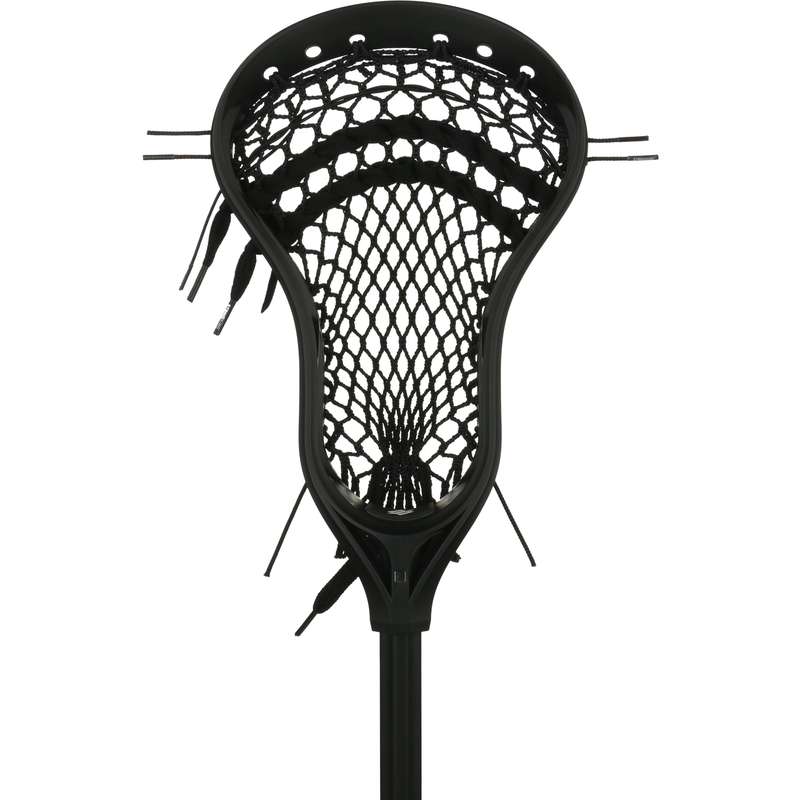 StringKing Complete 2 Junior Youth Lacrosse Stick Face Black Black