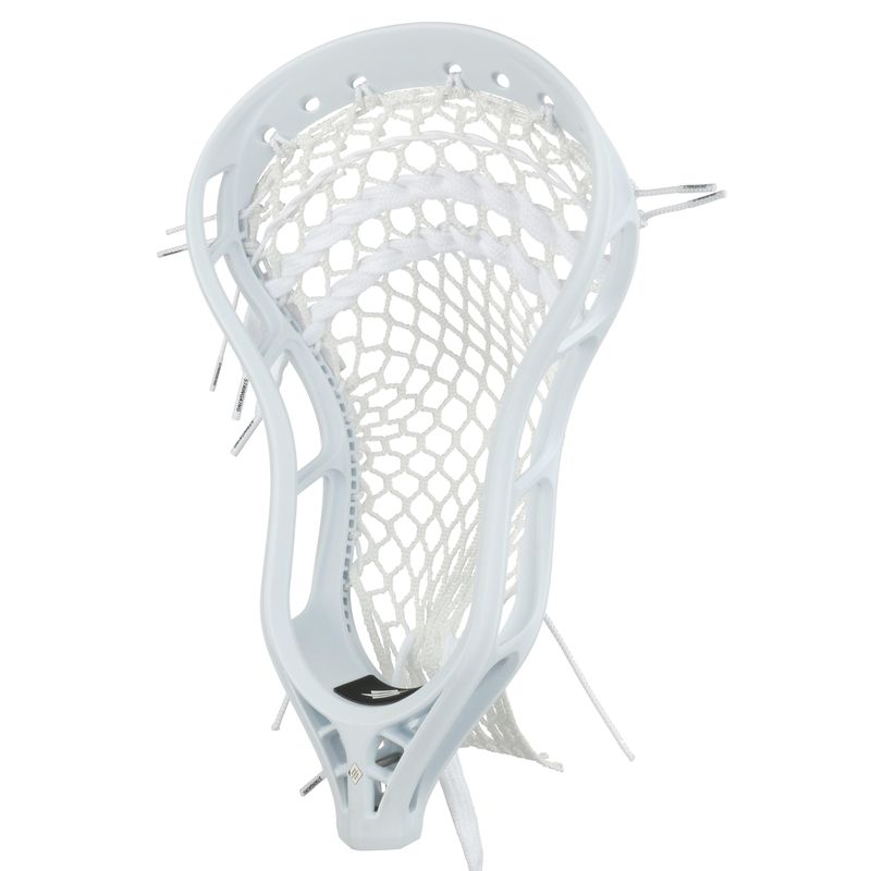 StringKing Mark 2T Midfield Lacrosse Head Strung Angle - White White