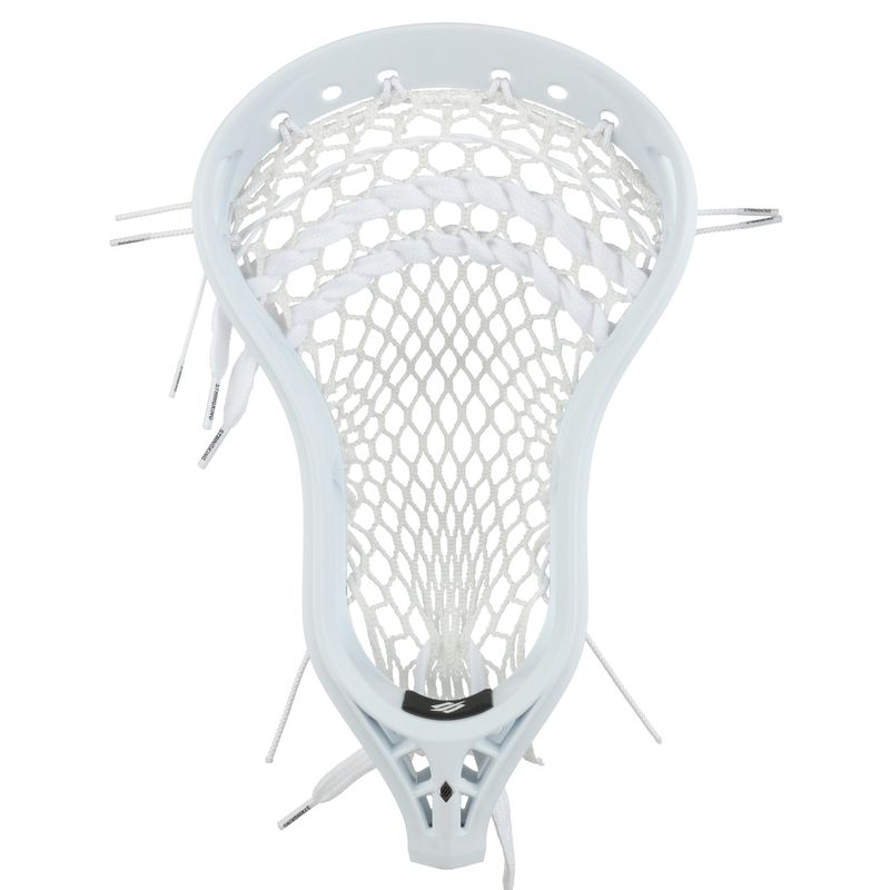 StringKing Mark 2T Midfield Lacrosse Head Strung Face - White White