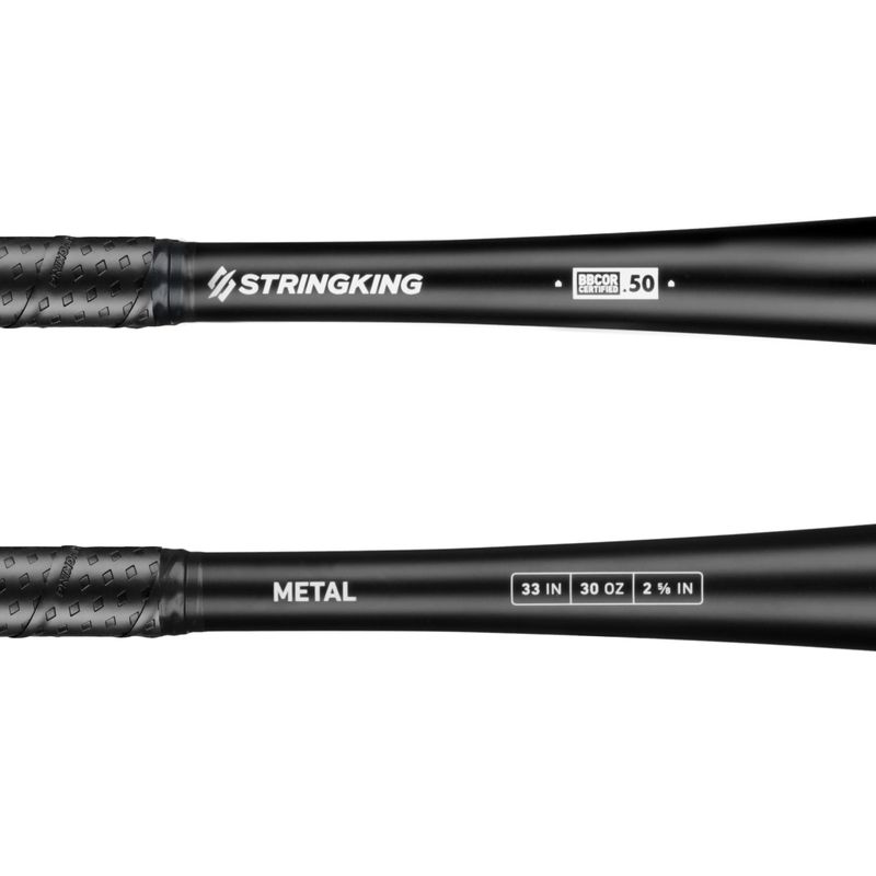 StringKing Metal BBCOR 33 Inch 30 Ounce Baseball Bat Double Side View
