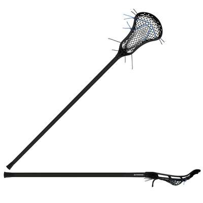 StringKing Starter Women's Lacrosse Stick Type 4 Black Carolina Full Stick