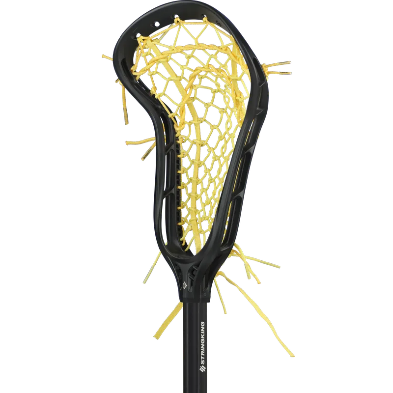 StringKing-Womens-Complete-2-Pro-Midfield-Lacrosse-Stick-Tech-Trad-High-Pocket-Angle-Black-Yellow