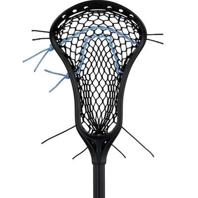 StringKing Womens Starter Lacrosse Stick Black Carolina Face