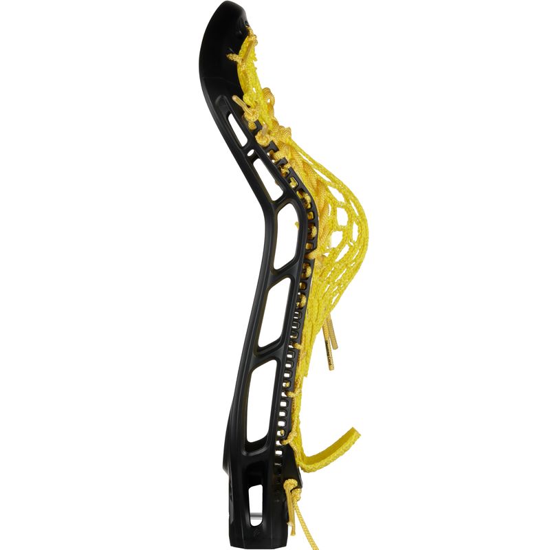 StringKing Womens Mark 2 Defense Lacrosse Head Side Pocket Yellow Black