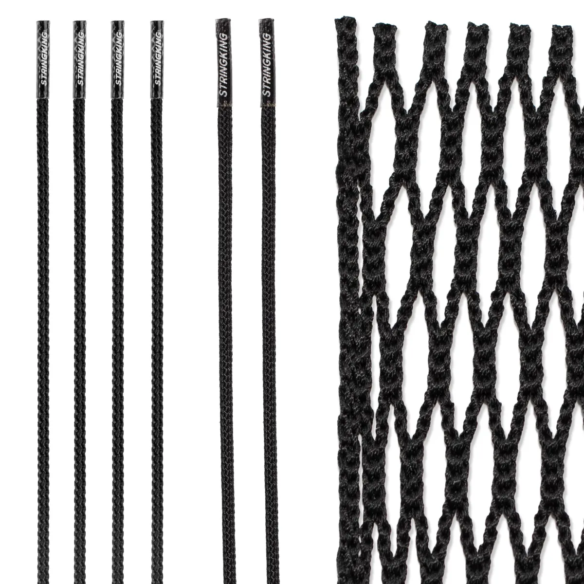 StringKing Women's Type 4 - Mesh Kit, Black, Flat with Strings