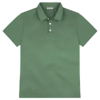 StringKing Men's FlexTech Short Sleeve Polo - Relaxed Fit, Green, Front