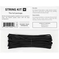 StringKing Women's String Kit - String Kit, Black, Packaged, Back