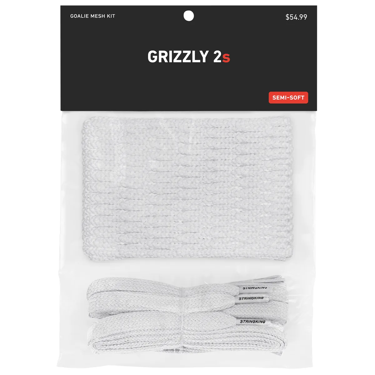 StringKing Grizzly 2 - Grizzly 2s, Mesh Kit, White, Packaged