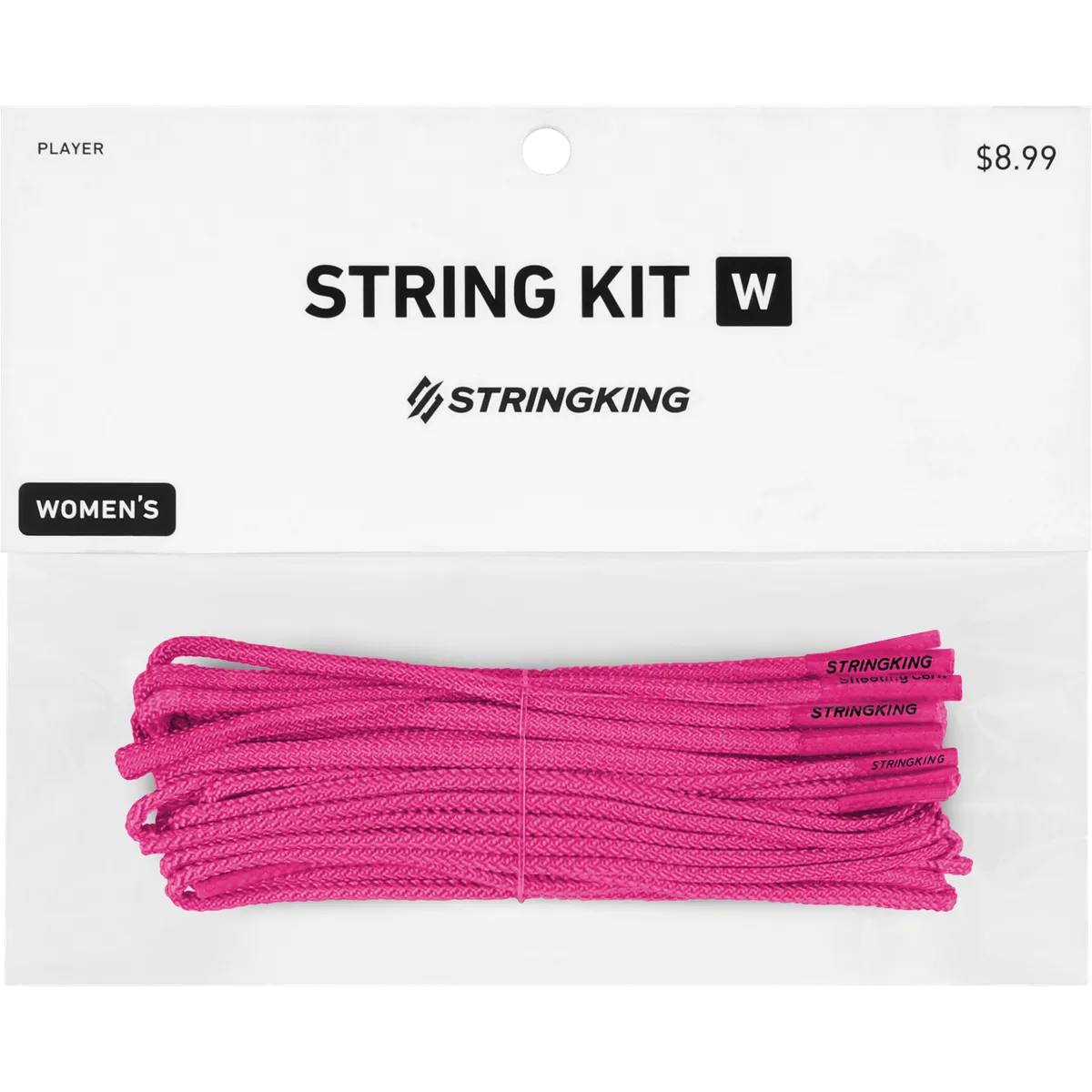 StringKing Women's String Kit - String Kit, Pink, Packaged, Front