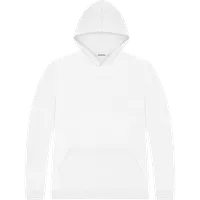 StringKing Men's StayWarm Hoodie - Sharp Fit, White, Front