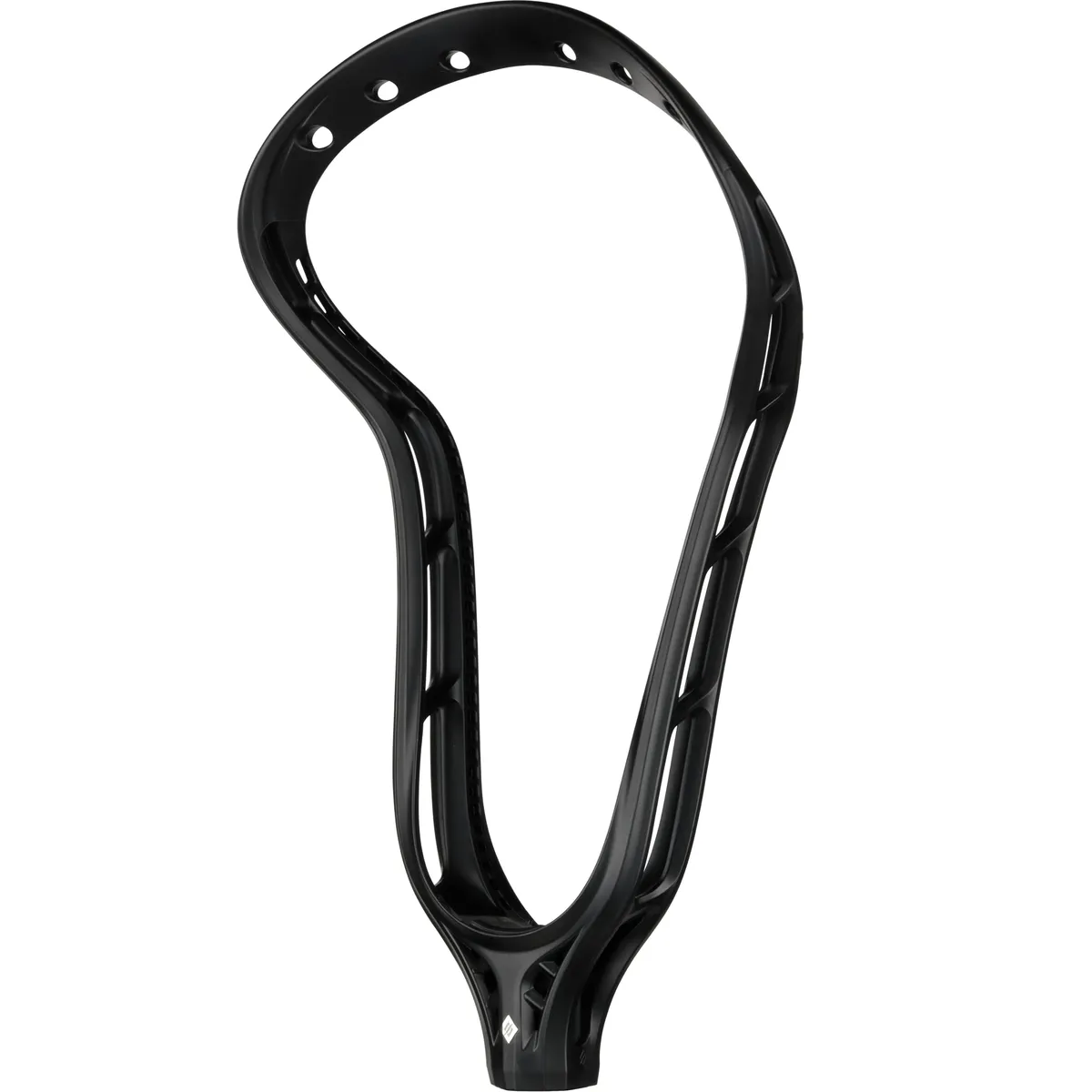 StringKing Women's Mark 2 Midfield - Unstrung, Black, Unstrung, Angled Front
