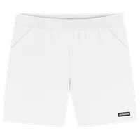 StringKing Men's Nylon Game Shorts - Sharp Fit, White, Front