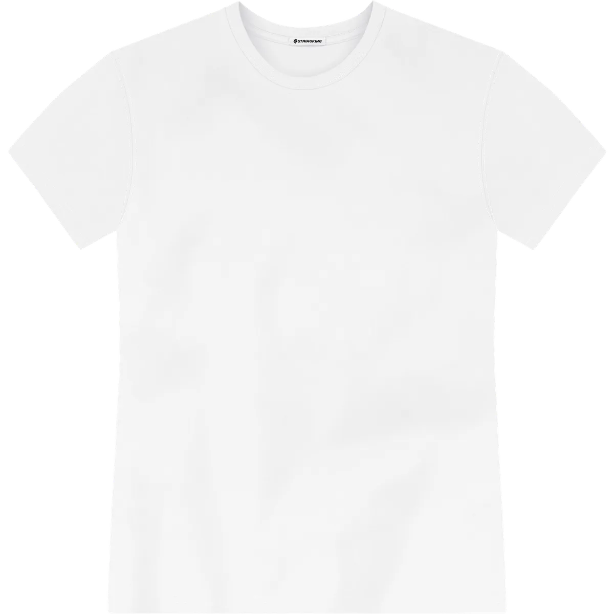 StringKing Men's StayCool Tee - Sharp Fit, White, Front