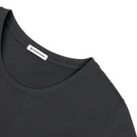 StringKing Women's FlexStyle Short Sleeve Crewneck T-Shirt - Sharp Fit, Moonless Night, Detail