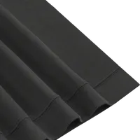 StringKing Men's Pima Terry Henley - Sharp Fit, Black, Fabric