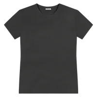 StringKing Men's FlexTech Short Sleeve Crewneck T-Shirt - Sharp Fit, Black, Front