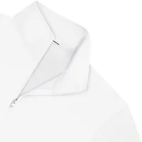 StringKing Men's StayWarm Quarter Zip - Relaxed Fit, White, Detail