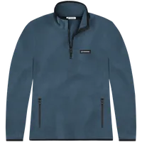 StringKing Women's Polartec Fleece Quarter Zip Pro - Sharp Fit, Indian Teal, Front