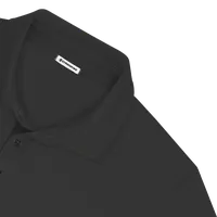 StringKing Men's StayCool Polo - Relaxed Fit, Black, Detail
