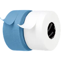 StringKing Lacrosse Tape - 2-Pack, White / Carolina, Angled