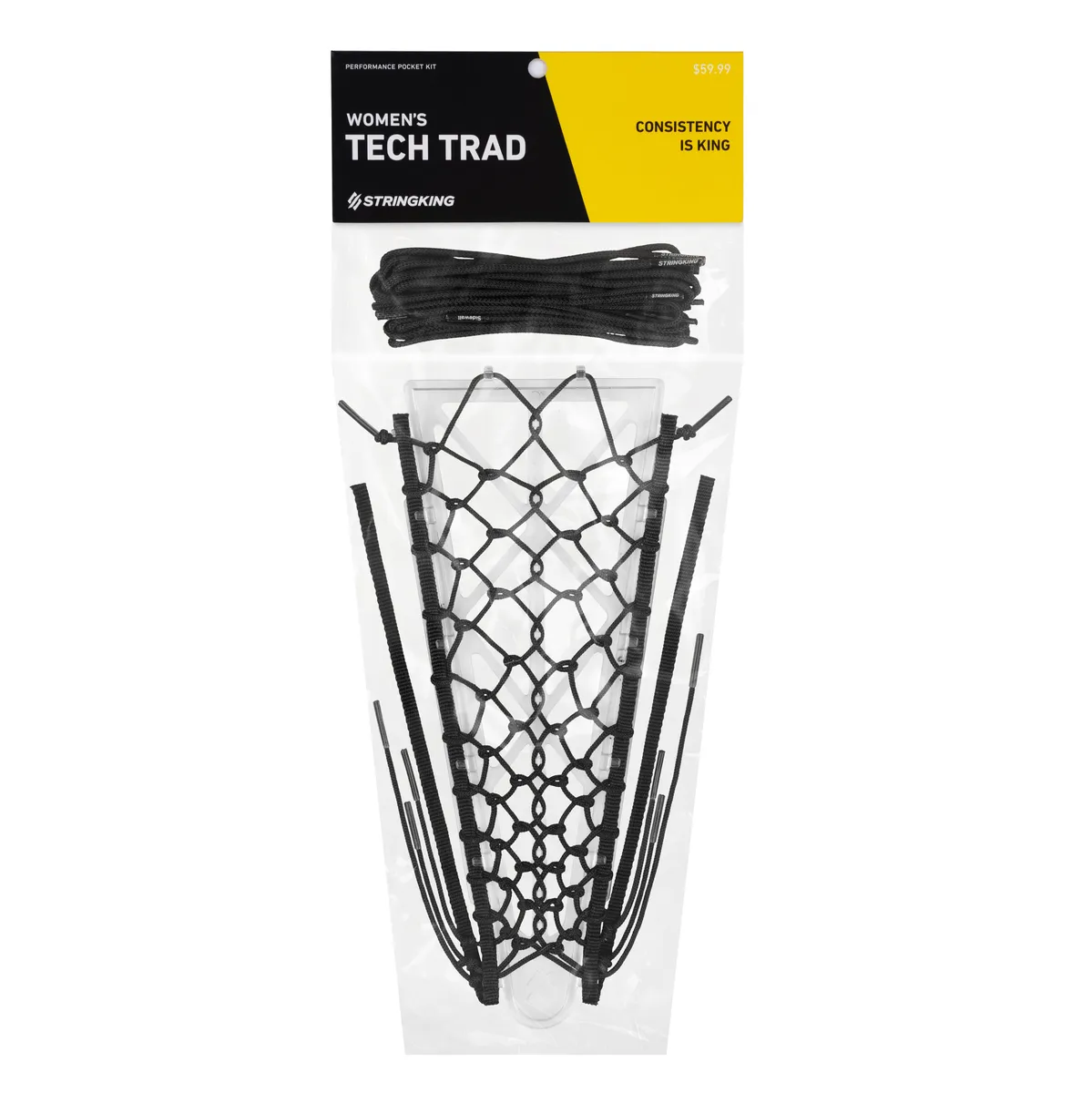 StringKing Women's Tech Trad - High, Pocket Kit, Black