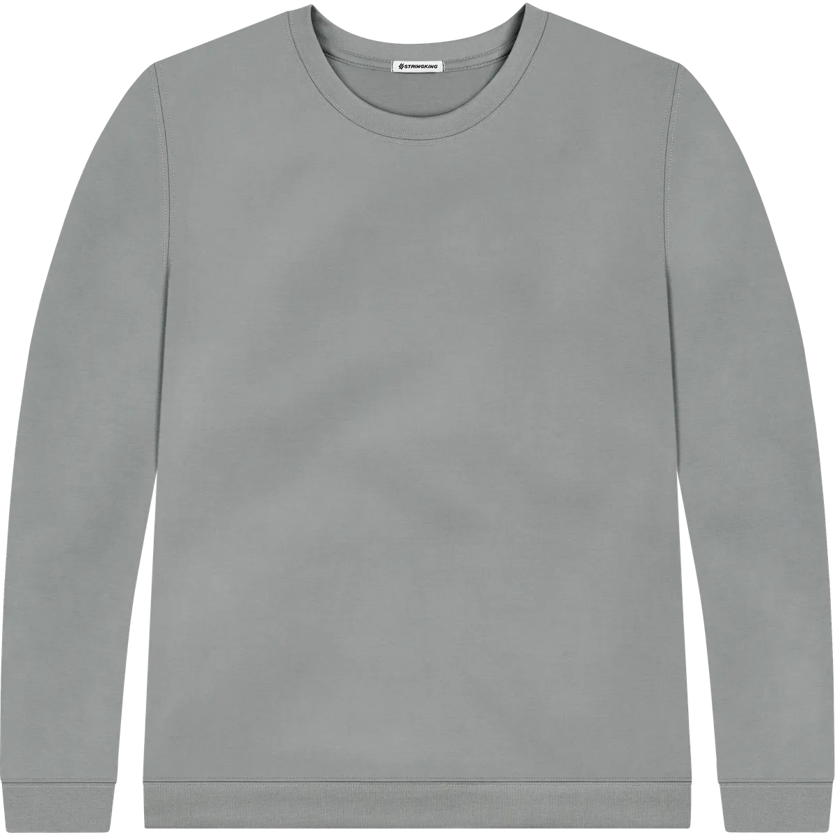 StringKing Men's StayWarm Sweater - Relaxed Fit, Gray, Front