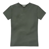 StringKing Men's FlexStyle Short Sleeve V-Neck T-Shirt - Sharp Fit, Thyme, Front