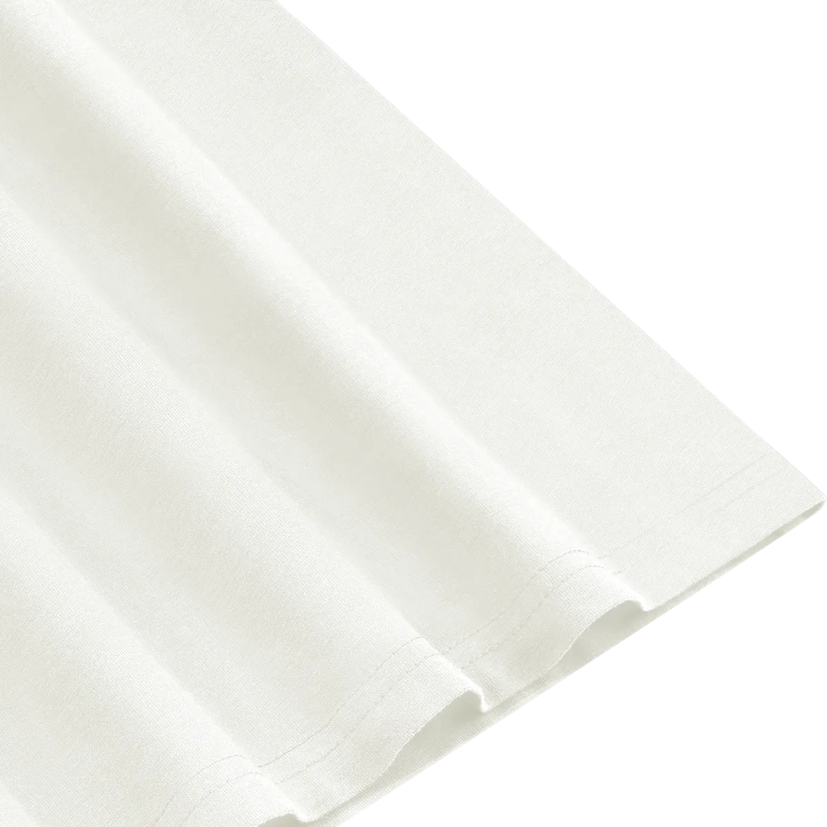 StringKing Men's Pima Jersey Tee - Sharp Fit, Tofu, Fabric