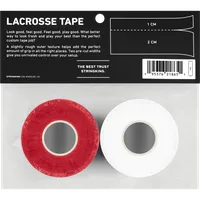StringKing Lacrosse Tape - 2-Pack, White / Red, Packaged, Back