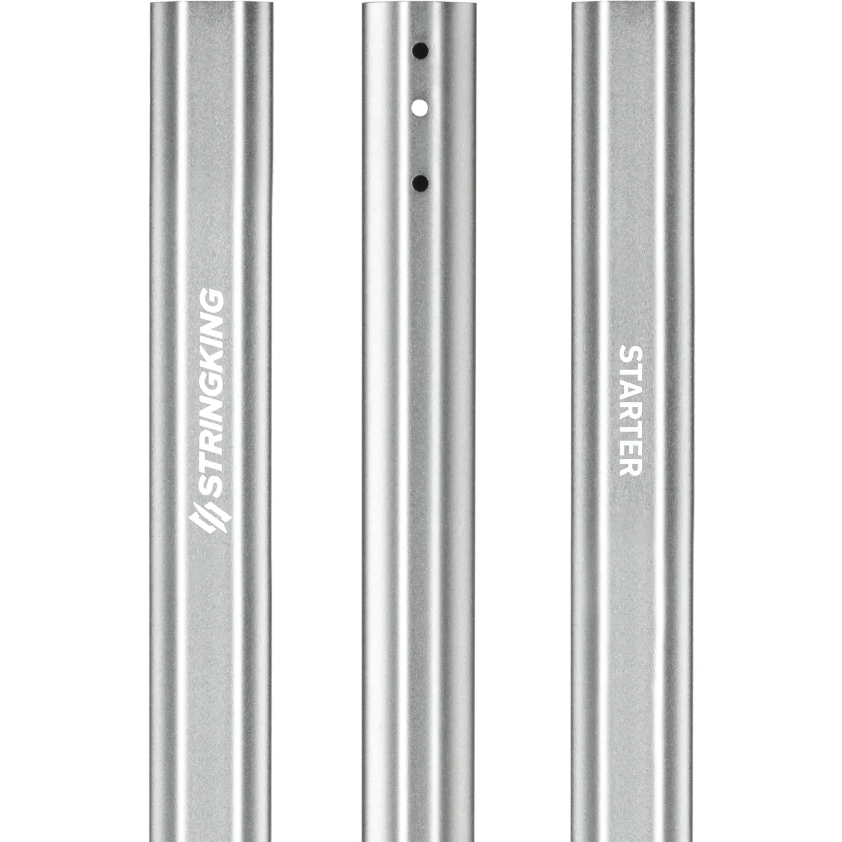 StringKing Starter Attack Shaft - Silver, Top Section, Right, Front, Left