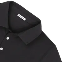 StringKing Men's FlexStyle Short Sleeve Polo - Relaxed Fit, Moonless Night, Detail