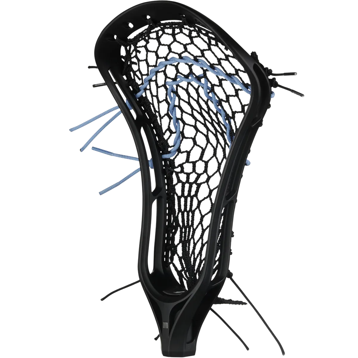 StringKing Women's Legend - Strung, Mid, Type 4, Black / Carolina, Strung, Angled Front