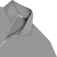 StringKing Men's StayWarm Quarter Zip - Sharp Fit, Gray, Detail