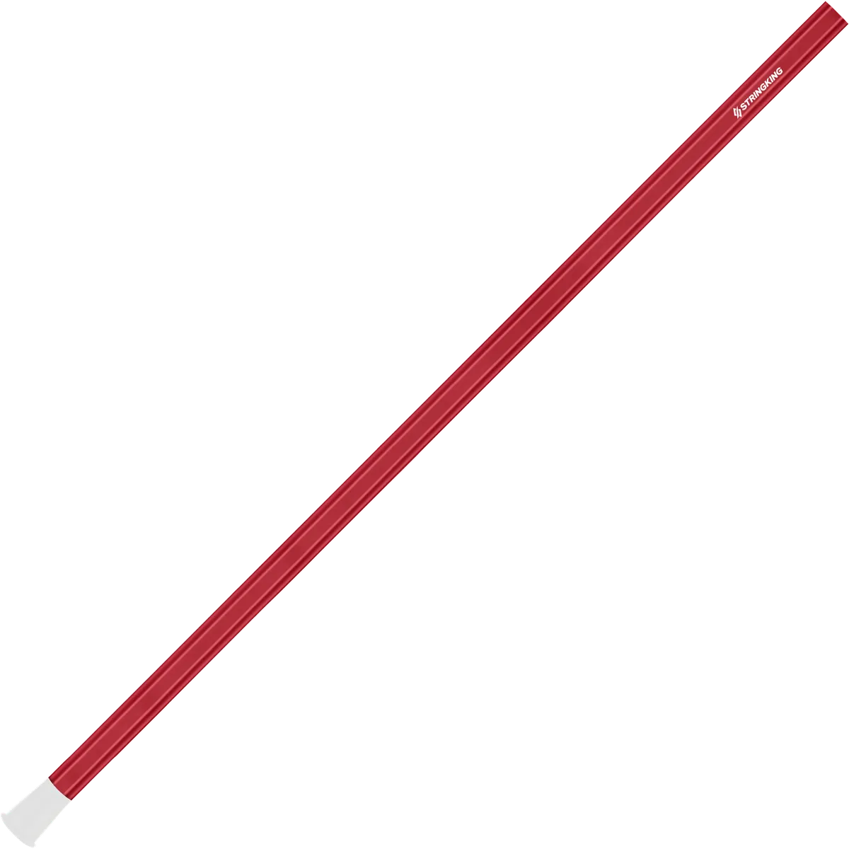 StringKing Metal 3 Pro Goalie - 162 Grams, Red, Full Length, Angled, Right Side, With Butt End