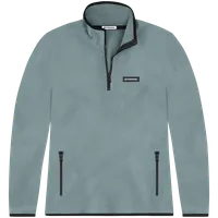 StringKing Women's Polartec Fleece Quarter Zip Pro - Sharp Fit, Slate, Front
